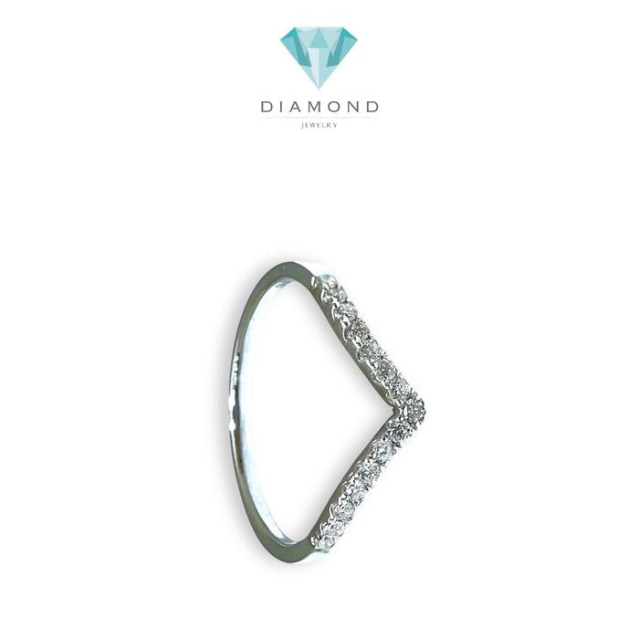 V Tennis Diamond Ring / Diamond Jewerly