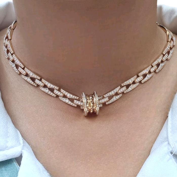 B.Zero Diamond Necklace 18K / Diamond Jewelry