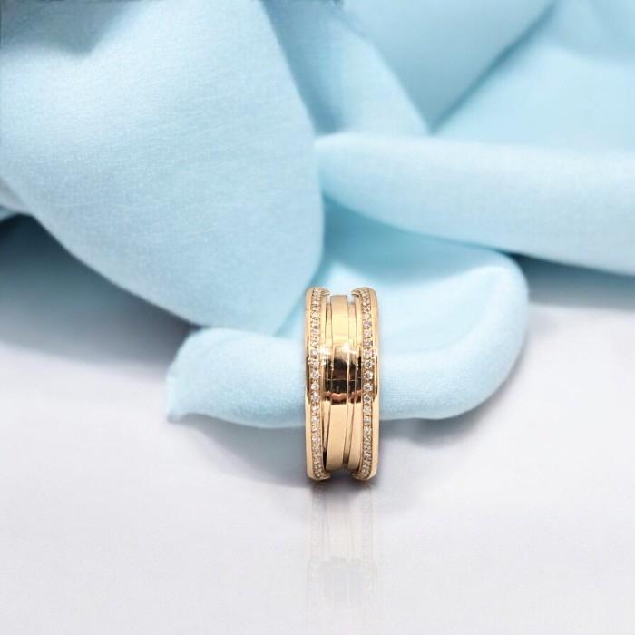 Cincin fashion zero berlian 18k/diamond zero ring simple round/-diamond jewelry-HT