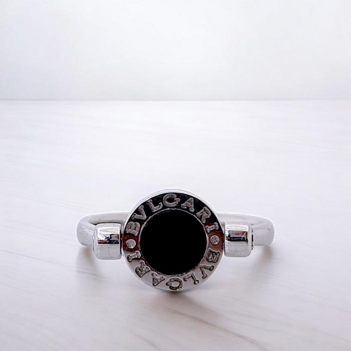 Flip onyx Diamond Onyx Ring 18K / Diamond