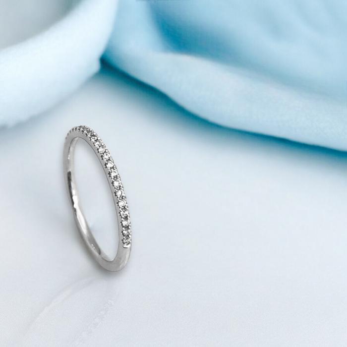 Cincin Berlian listring diamond 18K/diamond ring tennis listring multishape 18k-Diamond jewelry