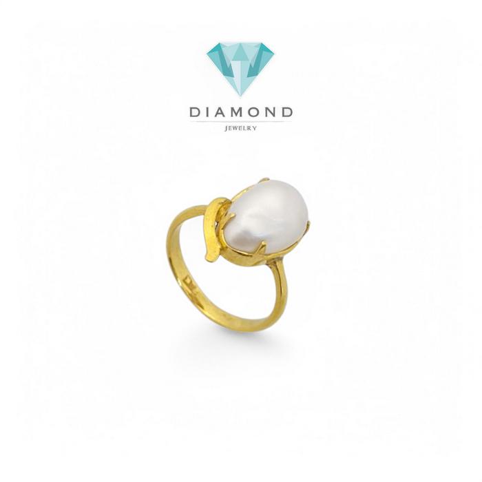 Cincin Mas Mutiara 23K-Diamond Jewelry