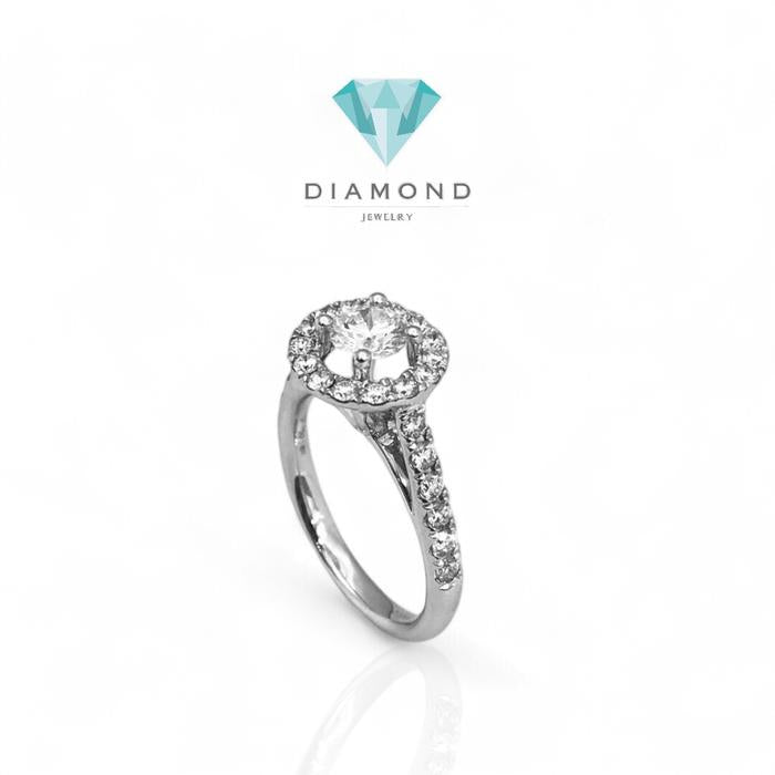 Diamond Ring 18K Diamond Jewelry