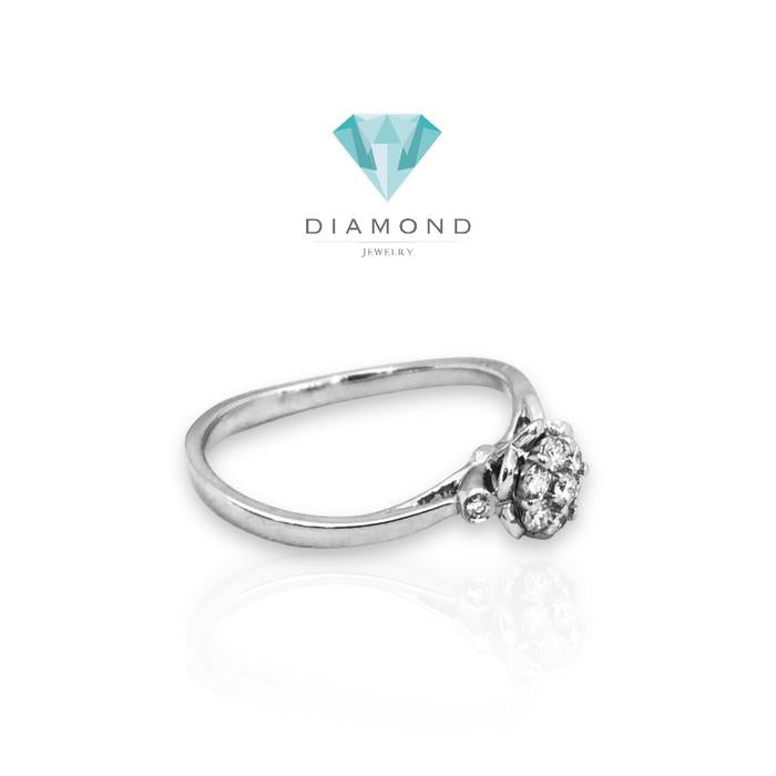 Cincin berlian lotus 18k/diamond ring lotus 18k-diamond jewelry