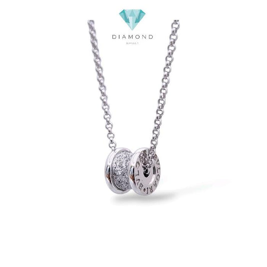 B. Zero 1 Pendants Necklace 18K / Liontin Berlian B.Zero 1/ Diamond Jewelry / 152KBD111000AB