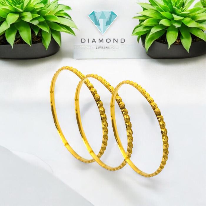Gelang Keroncong Yellow Gold 22K-Diamond Jewelry-406GMSLS-HT