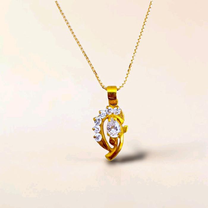 Gold Tulip Pendants 23K / Liontin Emas Tulip 23K / 251LMSWP4