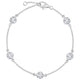 Gelang Diamond Solitaire 18k Stacking Medium/small-Diamond Jewelry