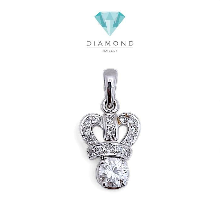 Liontin Crown Diamond 18K / Diamond Jewelry