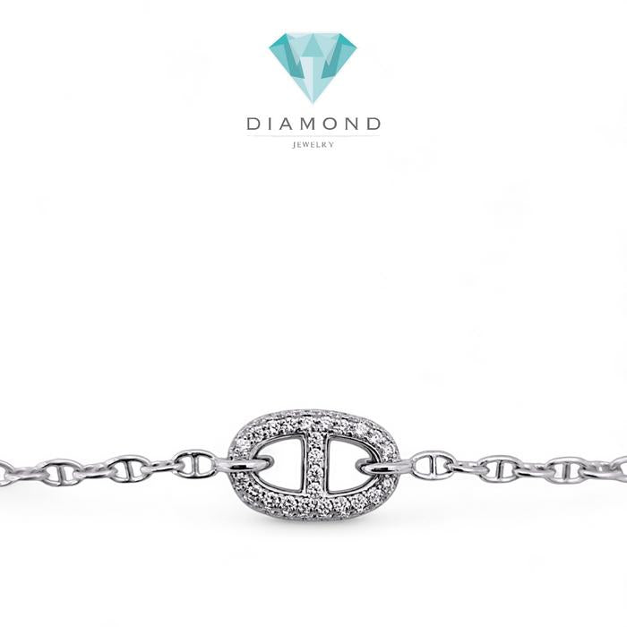 Farandole Diamond HM Chain 18k  Bracelet / Diamond Jewelry-83GBD107800AB-HT