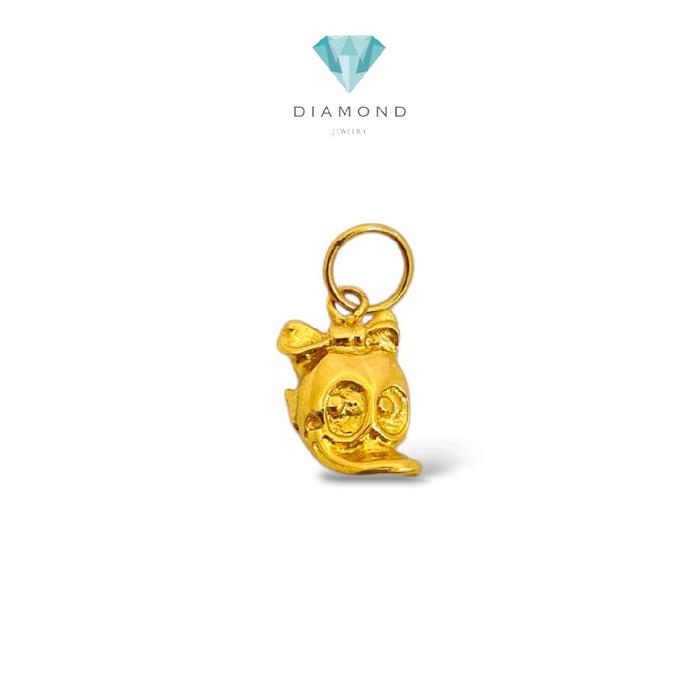 Daisy Duck Gold Pendant 23K / Liontin Emas Daisy Duck 23K / Diamond Jewelry / 268LMSWP2