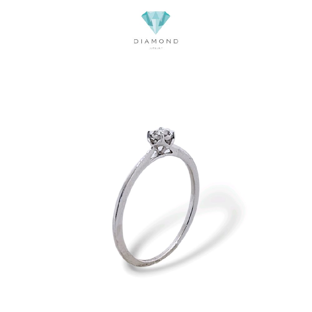 Solitaire Diamond Ring 18K / Cincin Diamond Solitaire 18K / Diamond Jewelry / 382CB170LS
