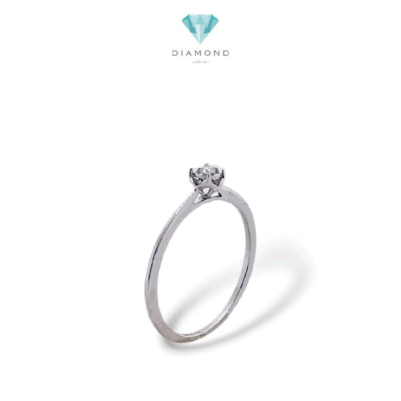 Solitaire Diamond Ring 18K / Cincin Diamond Solitaire 18K / Diamond Jewelry / 382CB170LS