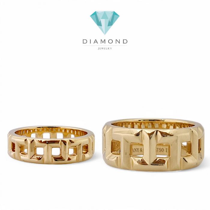 True Wide Ring Tif 18K / Diamond Jewelry