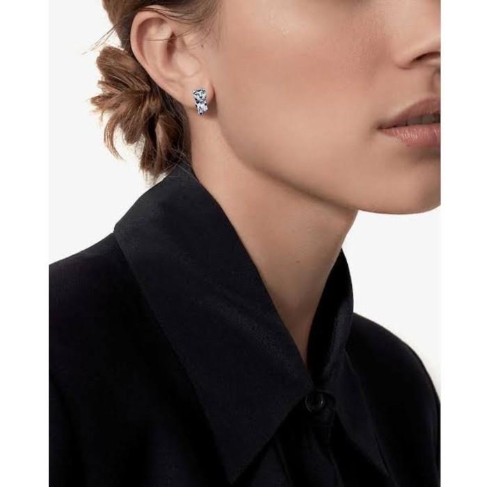 Panthere Earring Diamond Onyx Emerald Gold 18K Diamond Jewelry-17ABGT1250WPLS-HT