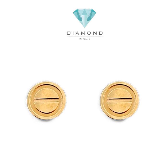 Love Stud Earring 18K / Diamond Earring 331ABD265RY