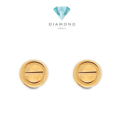 Love Stud Earring 18K / Diamond Earring 331ABD265RY
