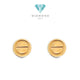 Love Stud Earring 18K / Diamond Earring 331ABD265RY