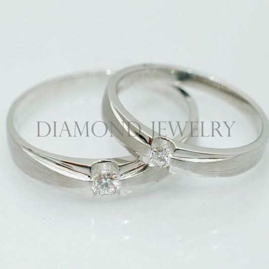 Cincin Kawin/Wedding Ring - Diamond Jewelry Two Tone 01020762/01020763
