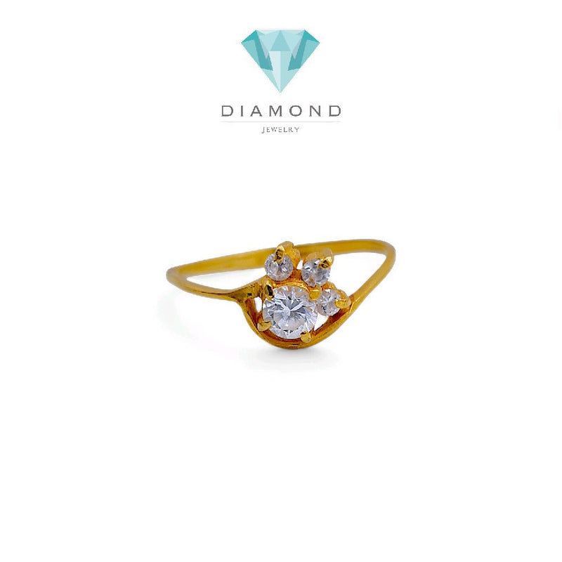Leaf Gold Ring 23K / Cincin Emas Daun 23K / 127CMSWP2