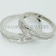 Cincin Kawin/Wedding Ring - Diamond Jewelry Two Tone 01020802/01020803