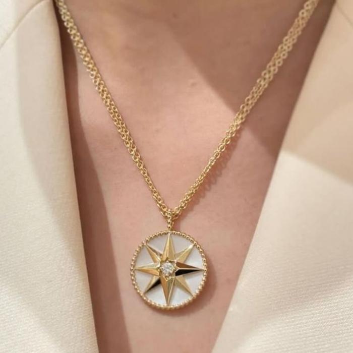 Liontin Star Lucky Diamond 18K- Liontin Fashion/ Diamond Jewelry