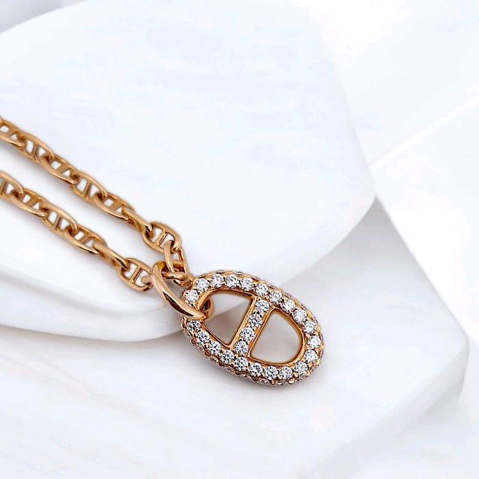 Farandole Diamond Necklace 18K / Diamond Jewelry 102KBD154000AB-HT