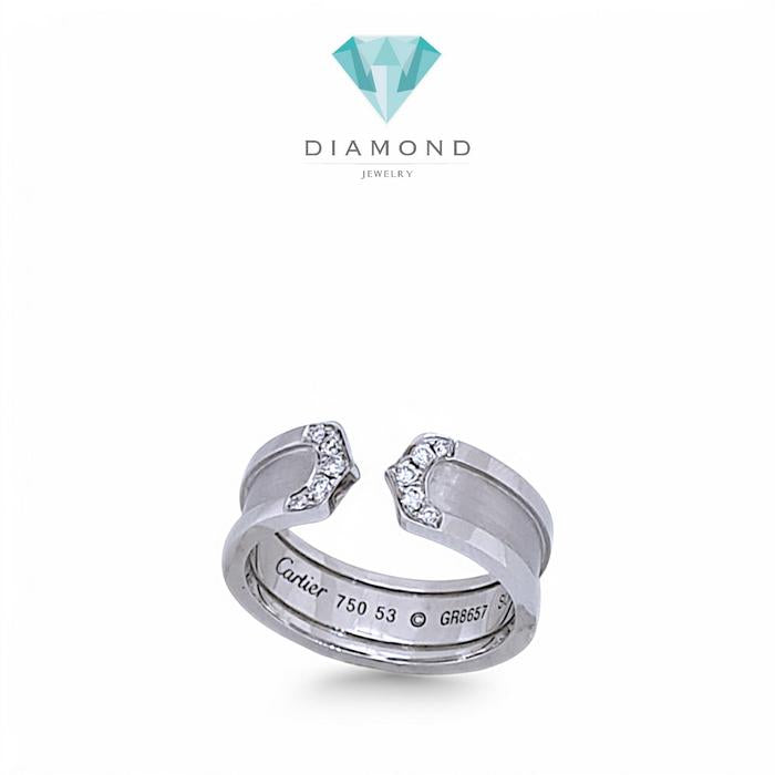 C De CRT Diamond Ring 18K / Diamond Jewelry