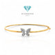 Gelang Emas Model Kupu-Kupu 700K-Diamond Jewelry
