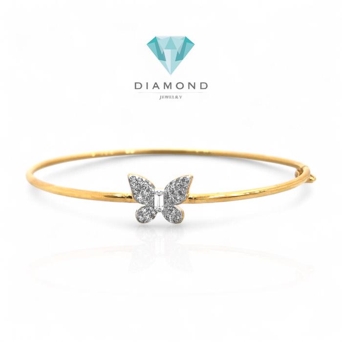 Gelang Emas Model Kupu-Kupu 700K-Diamond Jewelry-426GMS339LS-HT