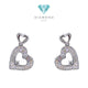 Love Diamond Rainbow Sparkle Earring 18K / Diamond Jewelry