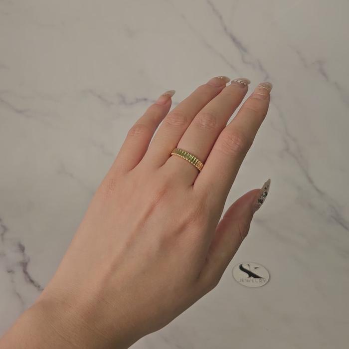 Quatre 18K Rose Gold Bouch Ring 18K-Diamond Jewelry-45CM30000CHLS-HT