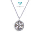Snow Diamond Rainbow Sparkle Necklace 18K / Diamond Jewelry