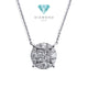 Esperanza Diamond Necklace 18K / Kalung Berlian Esperanza 18K / Diamond Jewelry 396KBD21400GTLS-HT
