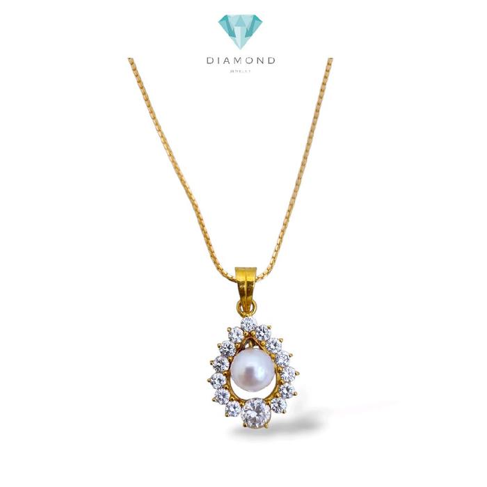 Vintage Pearl Pendants 23K / Liontin Mutiara Vintage 23K / Diamond Jewelry / 197LMSWP5