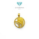 Liontin Mas Cendrawasih 23K-Diamond Jewelry