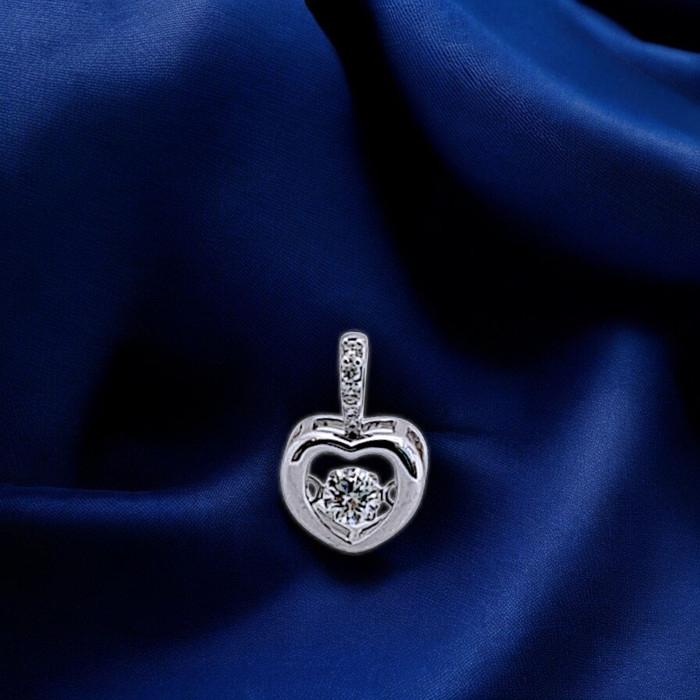 Liontin Love dancing diamond Diamond 18K / Diamond Jewelry