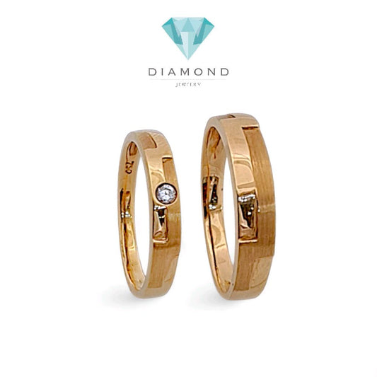 Wedding Diamond Ring 18K / Cincin Kawin Berlian 18K /Diamond Jewelry 49CBGT3800WPLS - 50CBGT3686WPLS