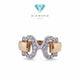 Doublw C crt Diamond Ring 18K / Diamond Jewelry