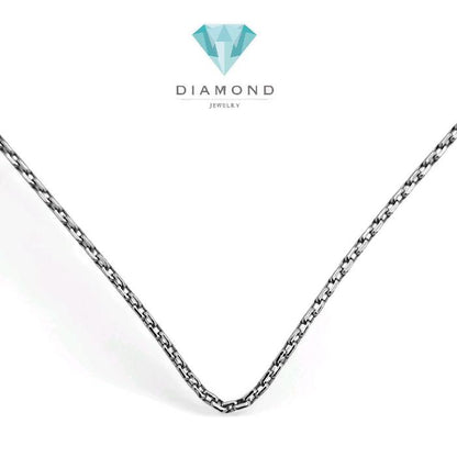 Chain Necklace White Gold 750K-Diamond Jewelry-425KMS305LS-HT
