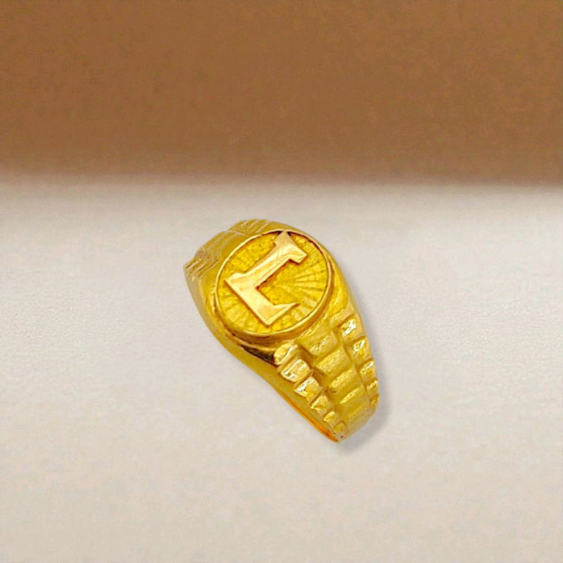L Gold Ring 24K / Cincin Bayi Emas L 24K / 107CMSWP1