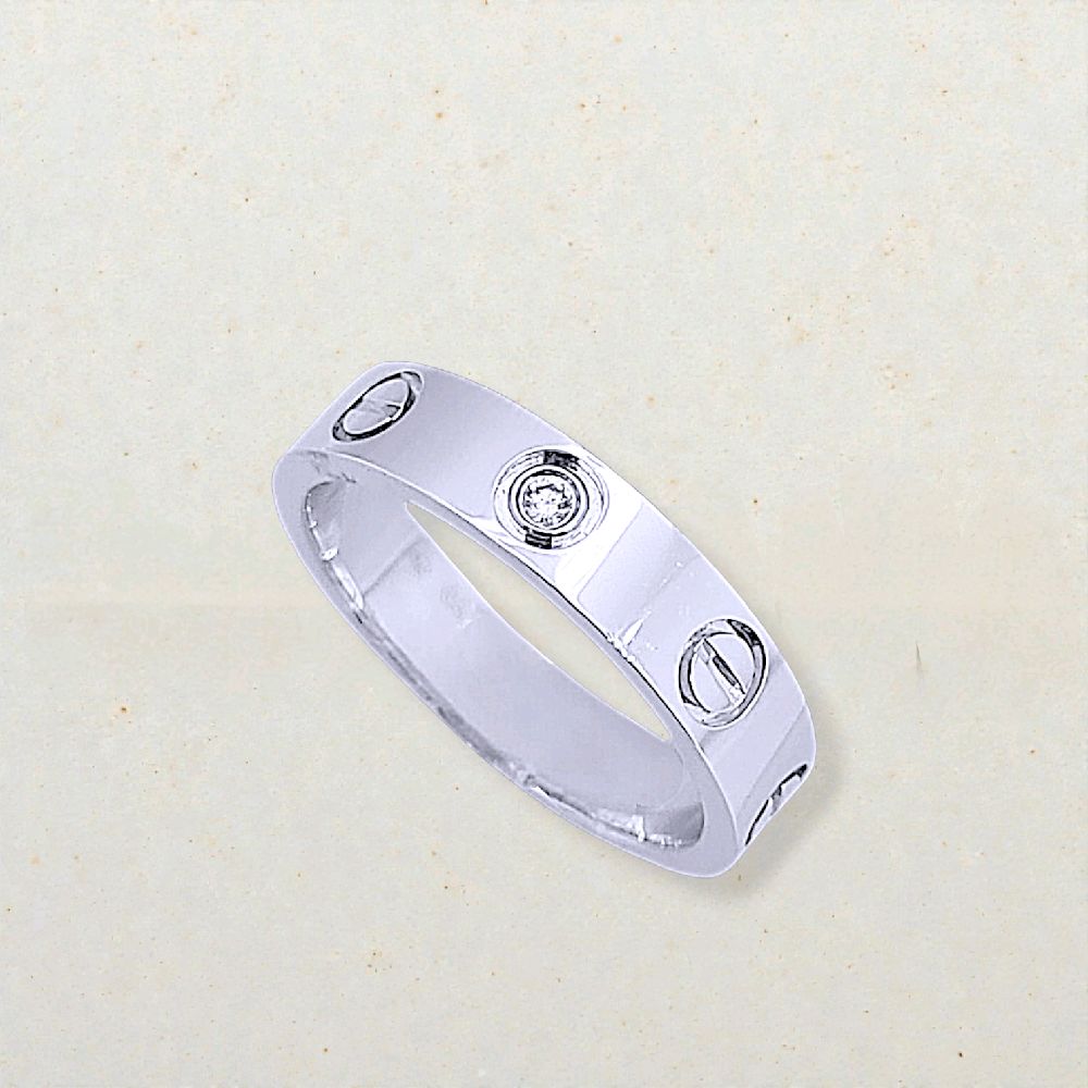 Love Diamond Ring 18K / Cincin Love Berlian 18K / Diamond Jewelry - 118CBD61800AB