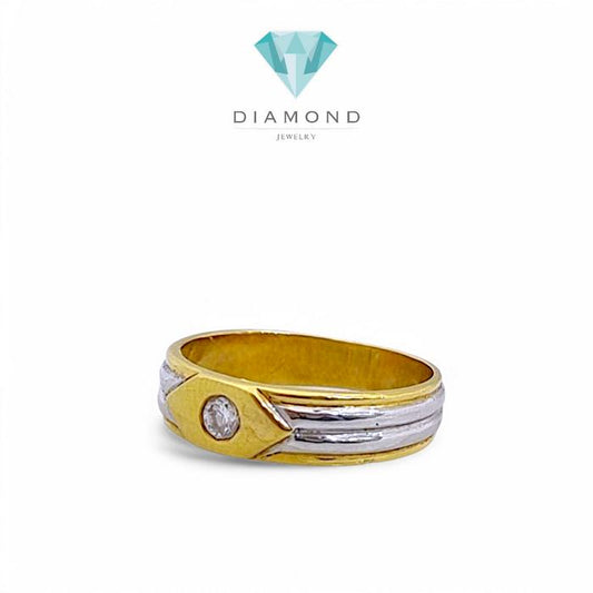 Gold Diamond Ring 18K / Diamond Jewelry