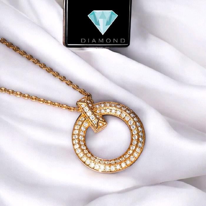 Kalung Model G Berlian-Diamond Jewelry-101KBD70500AB