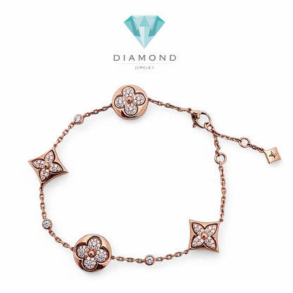 Colour Blosoom Diamond Bracelet 18K / Diamond Jewelry