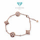 Colour Blosoom Diamond Bracelet 18K / Diamond Jewelry