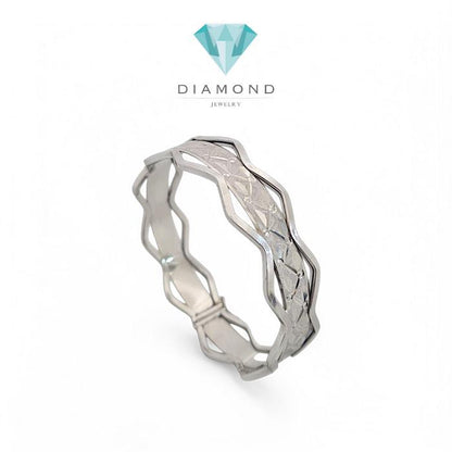 Gelang Mas Putih 18K-Diamond Jewelry
