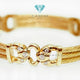 Diamond Bangle - Gelang Berlian - Diamond Jewelry - Rose Gold 03030434