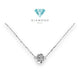 Bracelet solitaire Lucy fleur/gelang berlian solitaire lucy/ gelang wanita lucy-Diamond Jewelry 18k