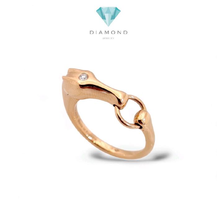 Galop Diamond Ring Rose Gold 18K / Cincin Berlian Galop Rose Gold 18 K / Diamond Jewelry / 127CBD62800AB